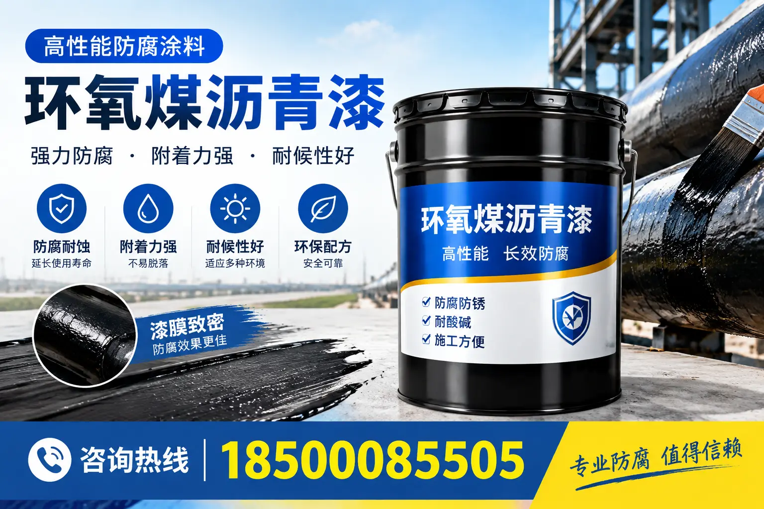 环氧煤沥青漆使用中的常见问题解答，北京用户必看